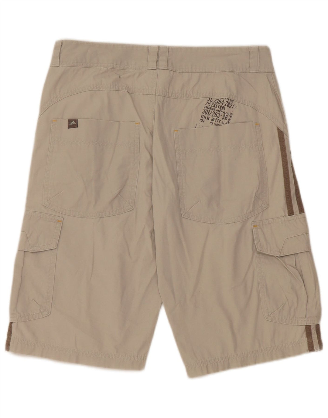 ADIDAS Cargo Shorts til drenge 13-14 år W30 Grå bomuld