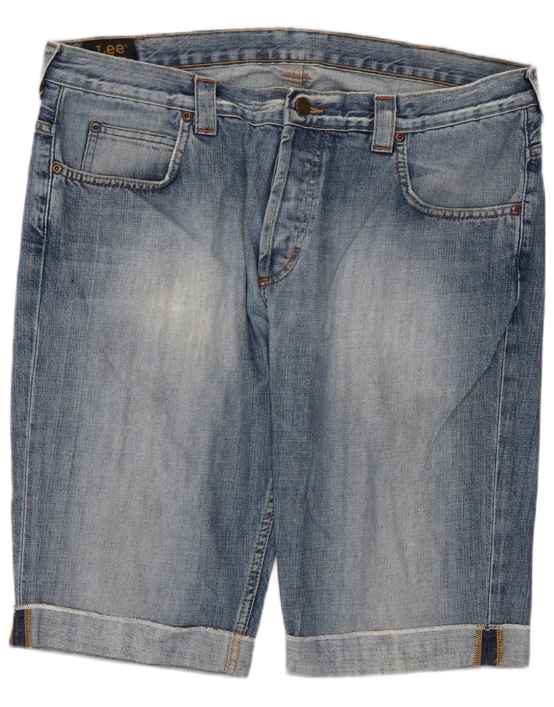 LEE Knox denimshorts til mænd W38 XL Blå bomuld