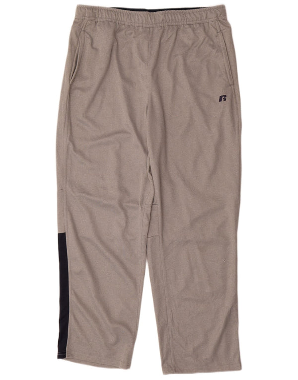 RUSSELL ATHLETIC Træningsdragt bukser til mænd Large Grå Colourblock Polyester