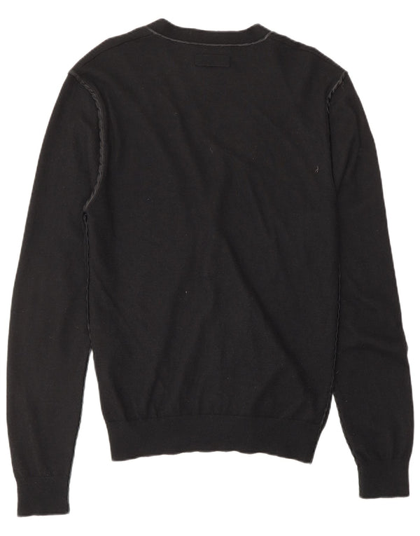 Dolce & Gabbana Womens Cardigan Sweater IT 50 XL Black Cashmere