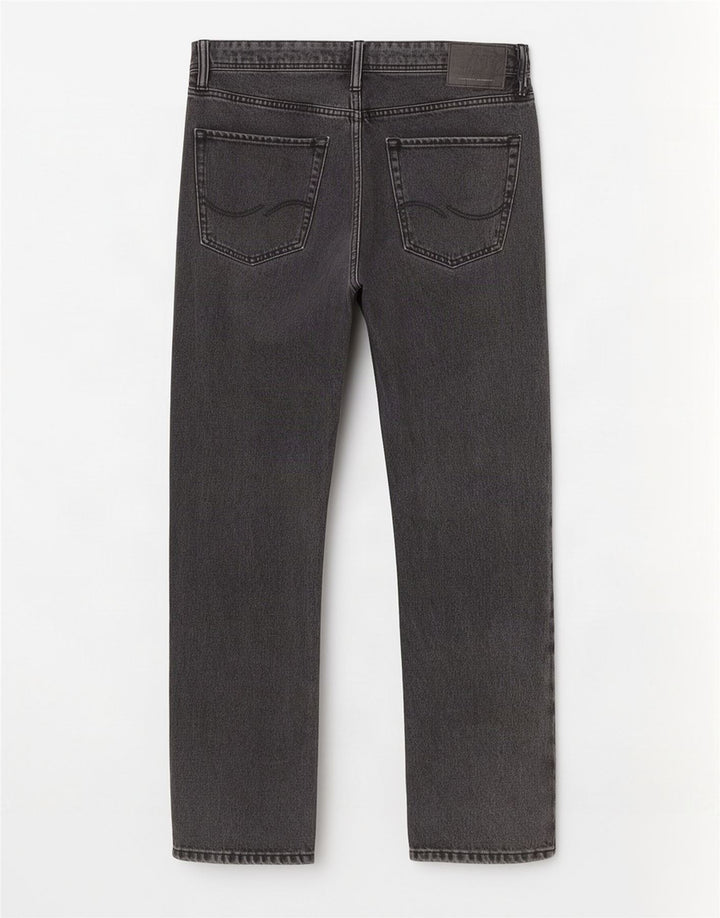 Jack & Jones Straight Jeans til mænd W32 L32 Grå bomuld