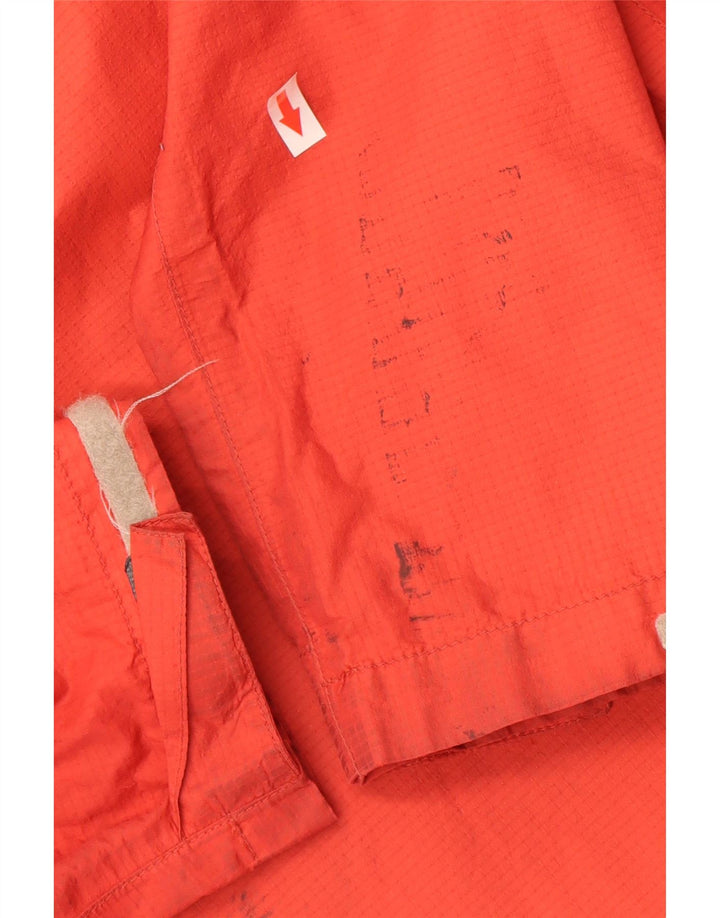 Berghaus Dame Hætte Oversized Windbreaker Jacket UK 10 Small Orange