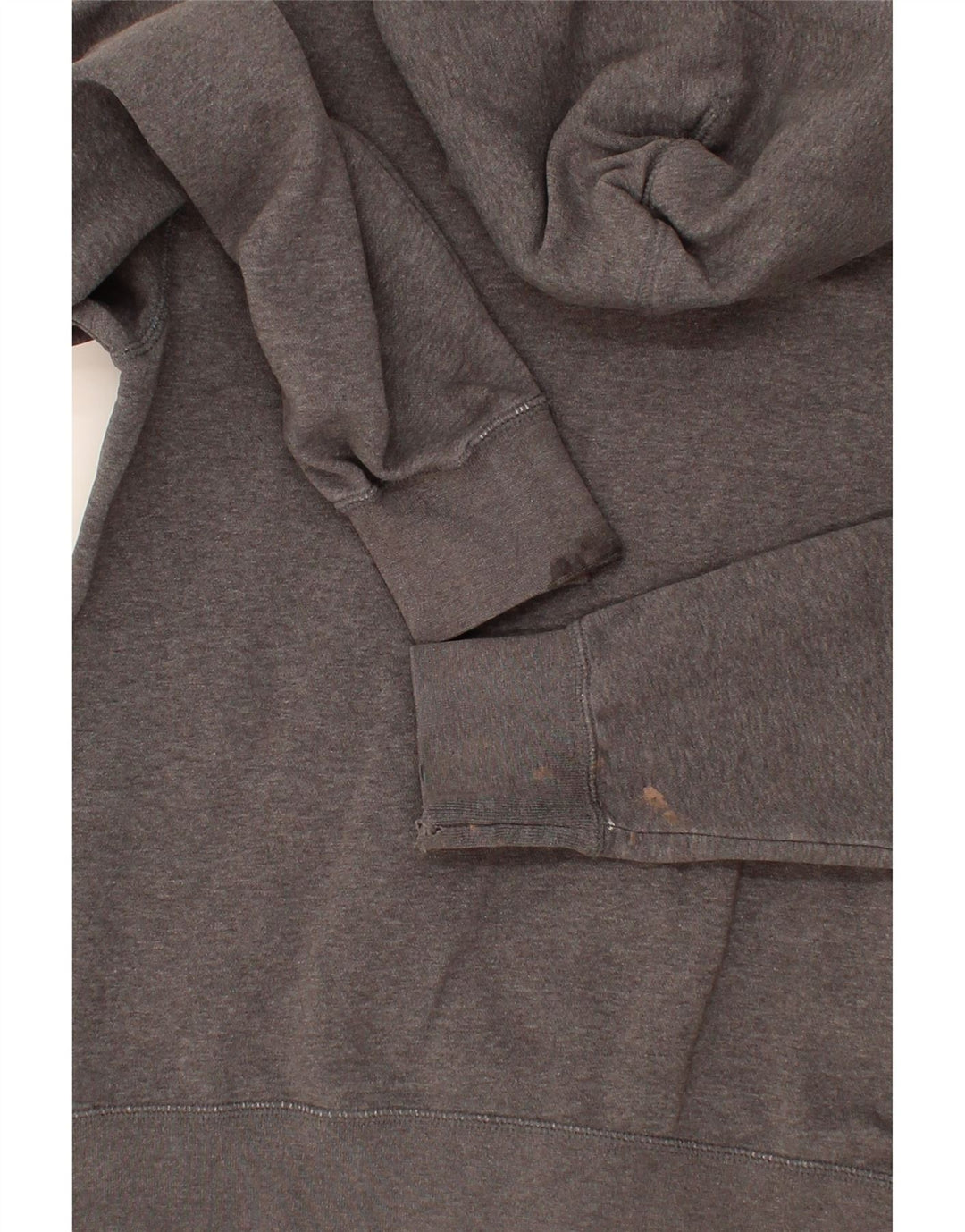 NIKE Mens Zip Hoodie Sweater Small Grey Cotton Vintage Nike and Second-Hand Nike from Messina Hembry 