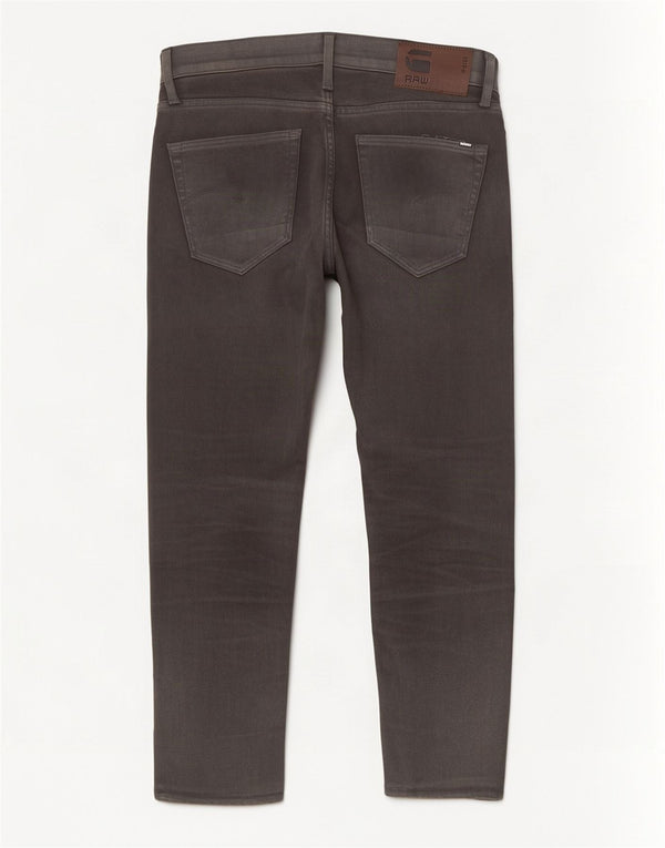 G-Star Slim Jeans til mænd W32 L25 Grå bomuld