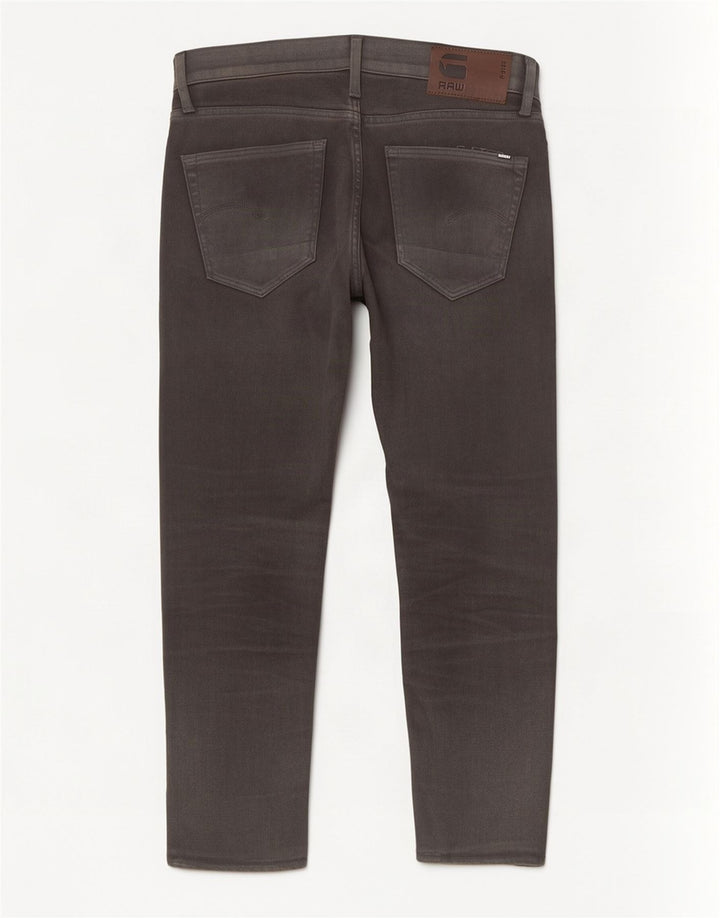 G-Star Slim Jeans til mænd W32 L25 Grå bomuld