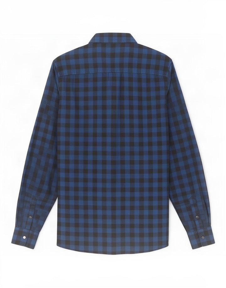 Guess herre Regular Fit skjorte lille blå Gingham