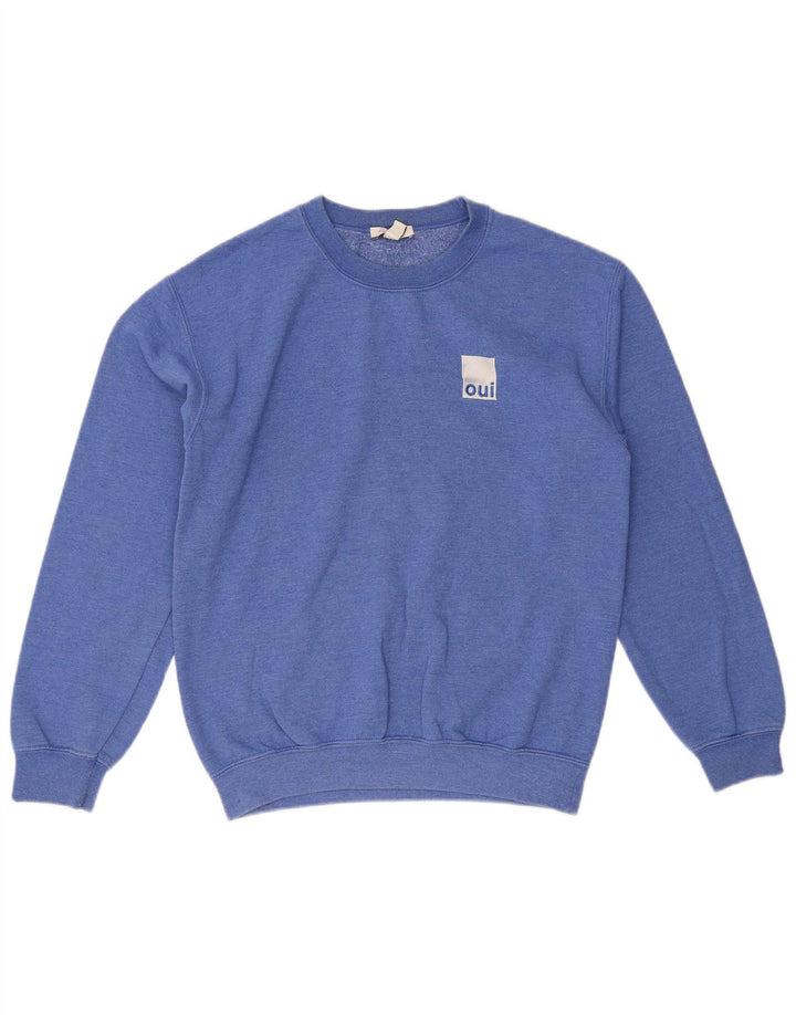 TOPSHOP Herre Petite Sweatshirt Jumper Lille Blå