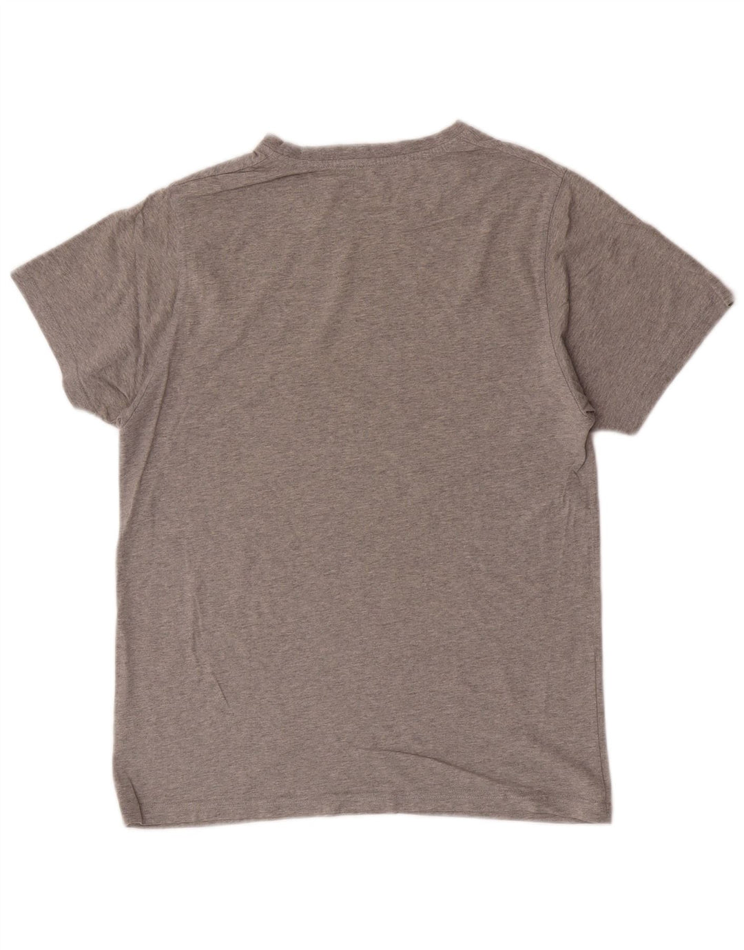 New Era Herre grafisk T-shirt Top Stor grå bomuld