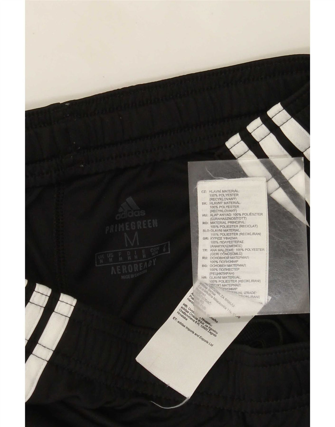 Adidas Aeroready Sportsshorts til mænd mellem sort polyester