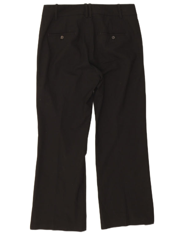 Zara Lige Chinobukser til kvinder EU 44 XL W34 L27 Sort viskose