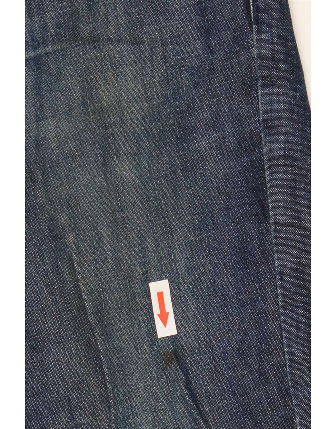 Armani Dame Straight Jeans W36 L26 Marineblå Bomuld