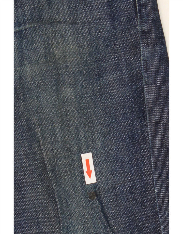 Armani Dame Straight Jeans W36 L26 Marineblå Bomuld