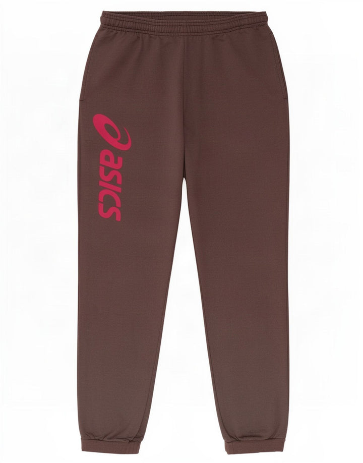 Asics Graphic Tracksuit Bukser til kvinder Joggers UK 14 Medium Grey Polyester
