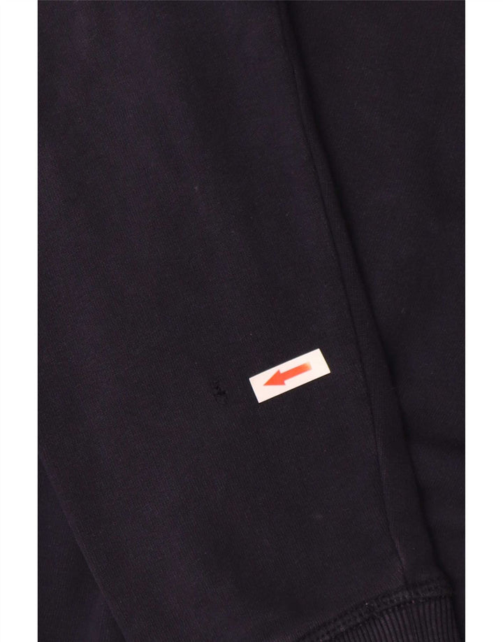 Napapijri Herre Grafisk Sweatshirt Jumper Medium Marineblå Camouflage Bomuld