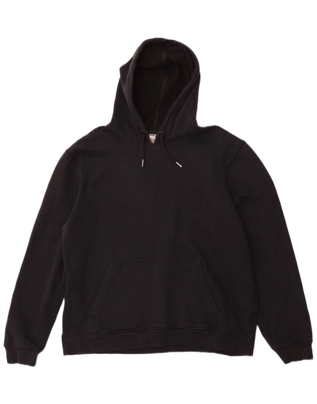 PUMA Mens Hoodie Jumper XL Black Cotton