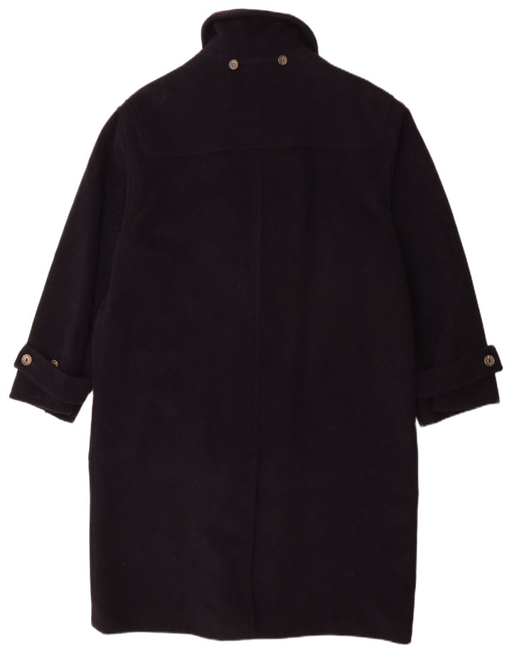 Marella Dame Duffle Coat UK 14 Large Navy Blue Wool Classic