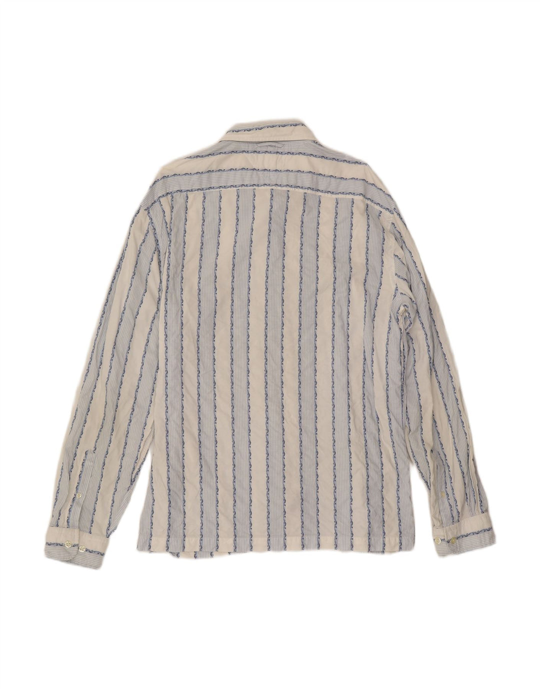 TOMMY HILFIGER Mens Shirt XL Blue Striped