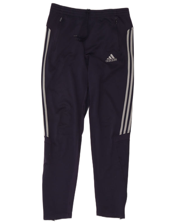 Adidas Træningsdragtsbukser til mænd UK 42/44 Large Navy Blue Polyester