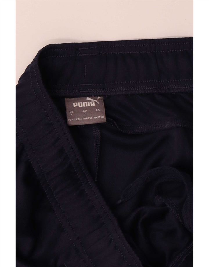 Puma Herre træningsdragt Bukser Large Navy Blue Polyester