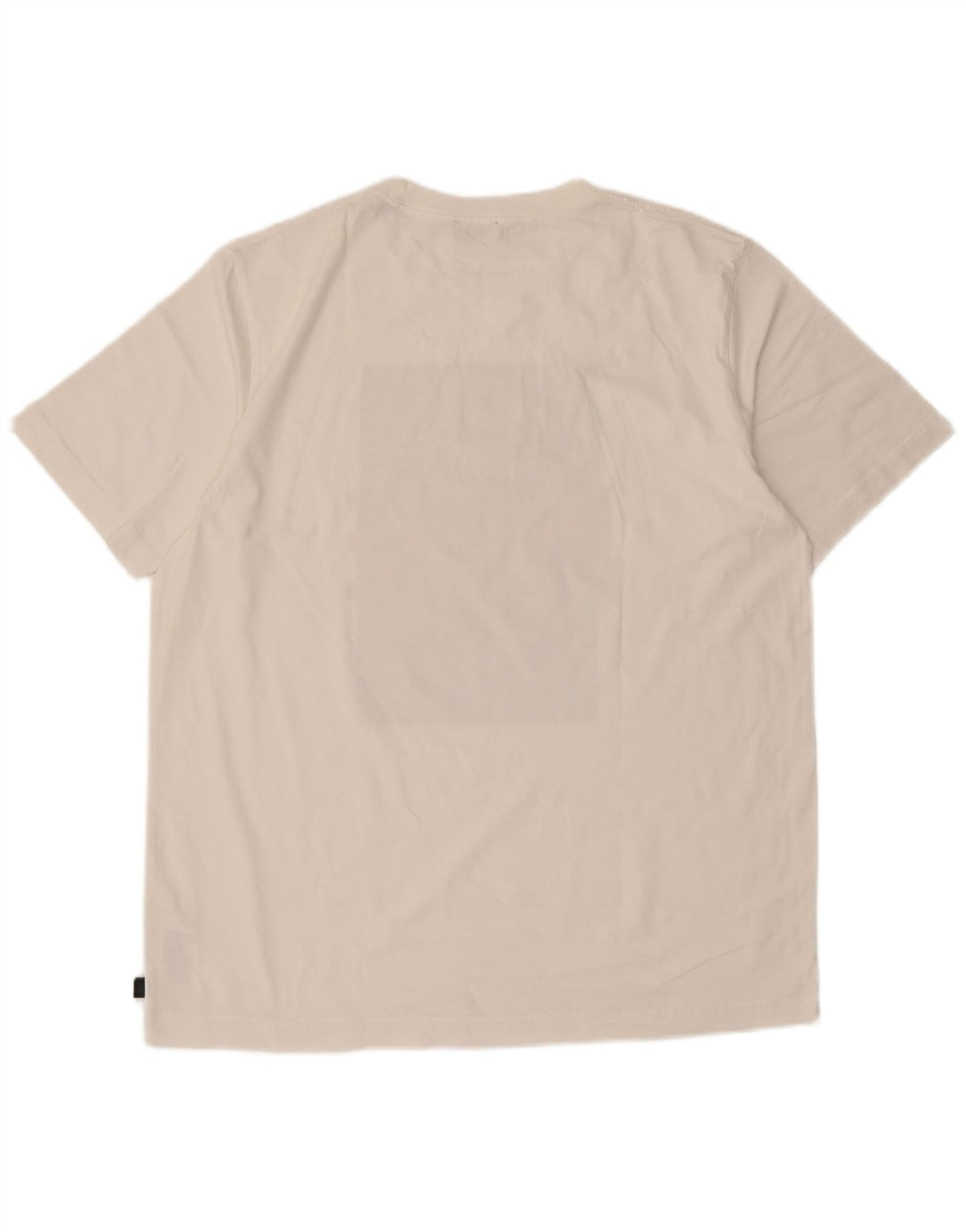 Diesel Herre Grafisk T-Shirt Top Stor Hvid Bomuld