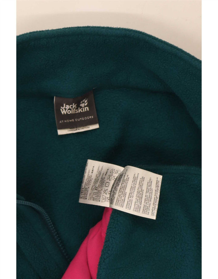 Jack Wolfskin Dame Liner Fleecejakke UK 12/14 Medium Green Polyester