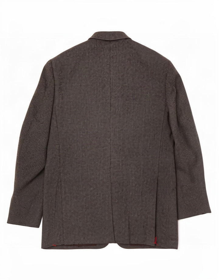 Marks & Spencer Herre 2-knaps blazerjakke UK 40 Medium Grey Uld