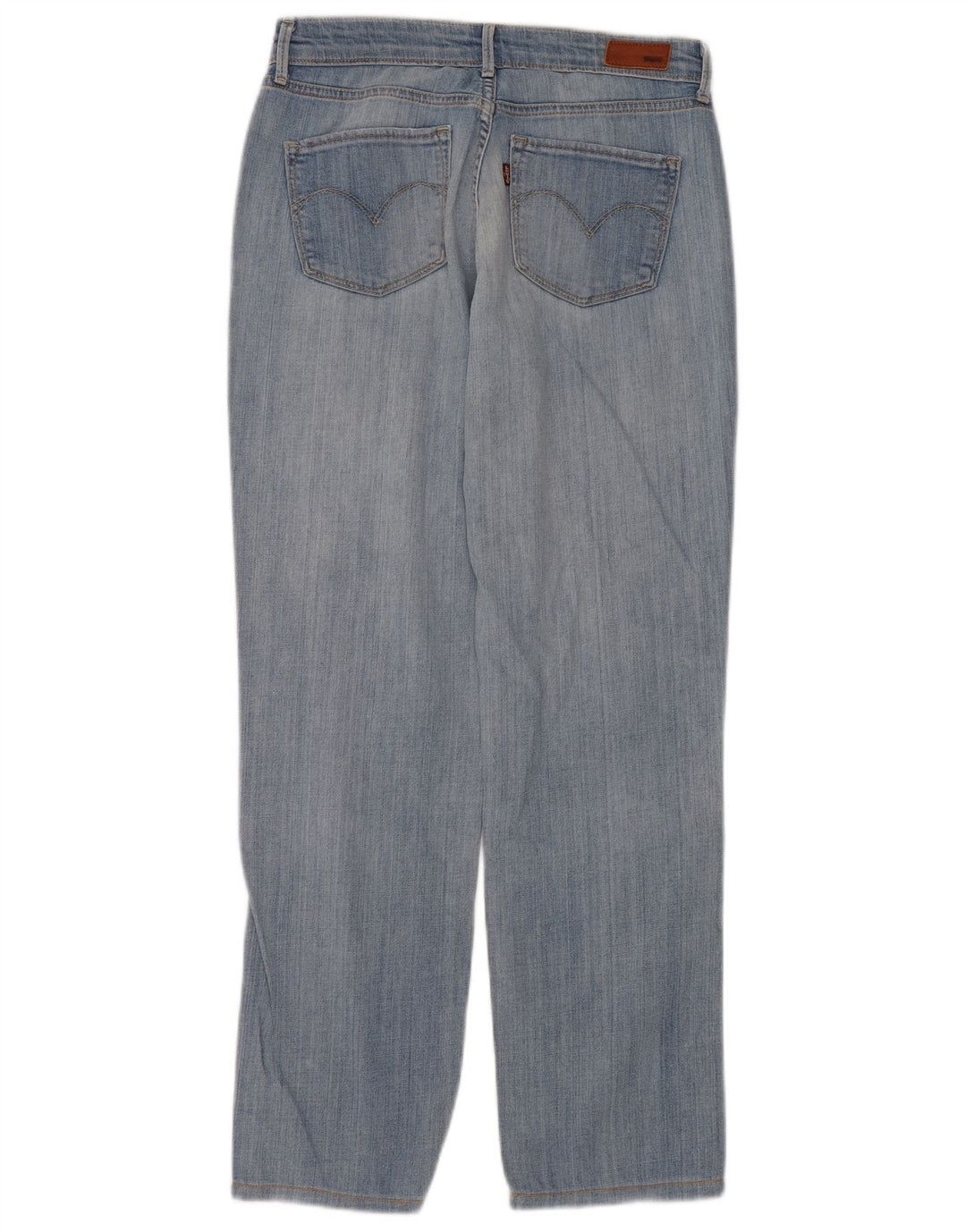 Levi's lige jeans til kvinder W28 L28 blå bomuld