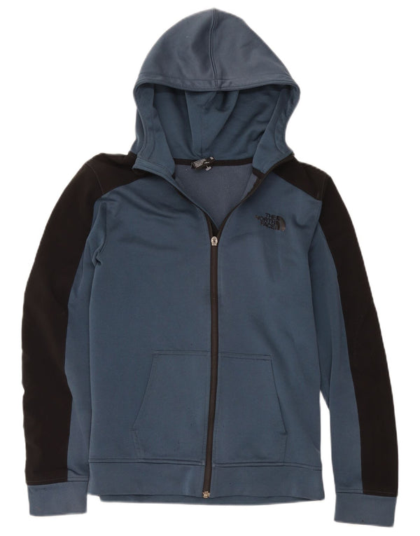 The North Face Boys Hættetrøje med lynlås 14-15 år XL Blå Colourblock