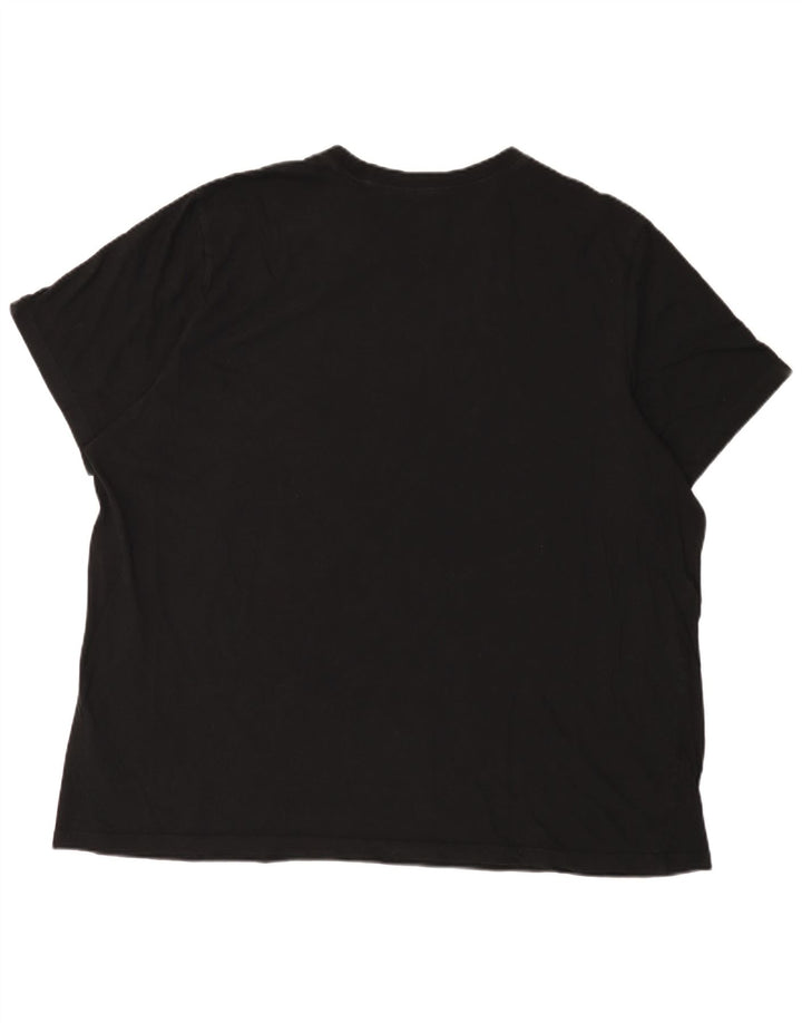 Nike T-shirt top til mænd 3XL sort bomuld