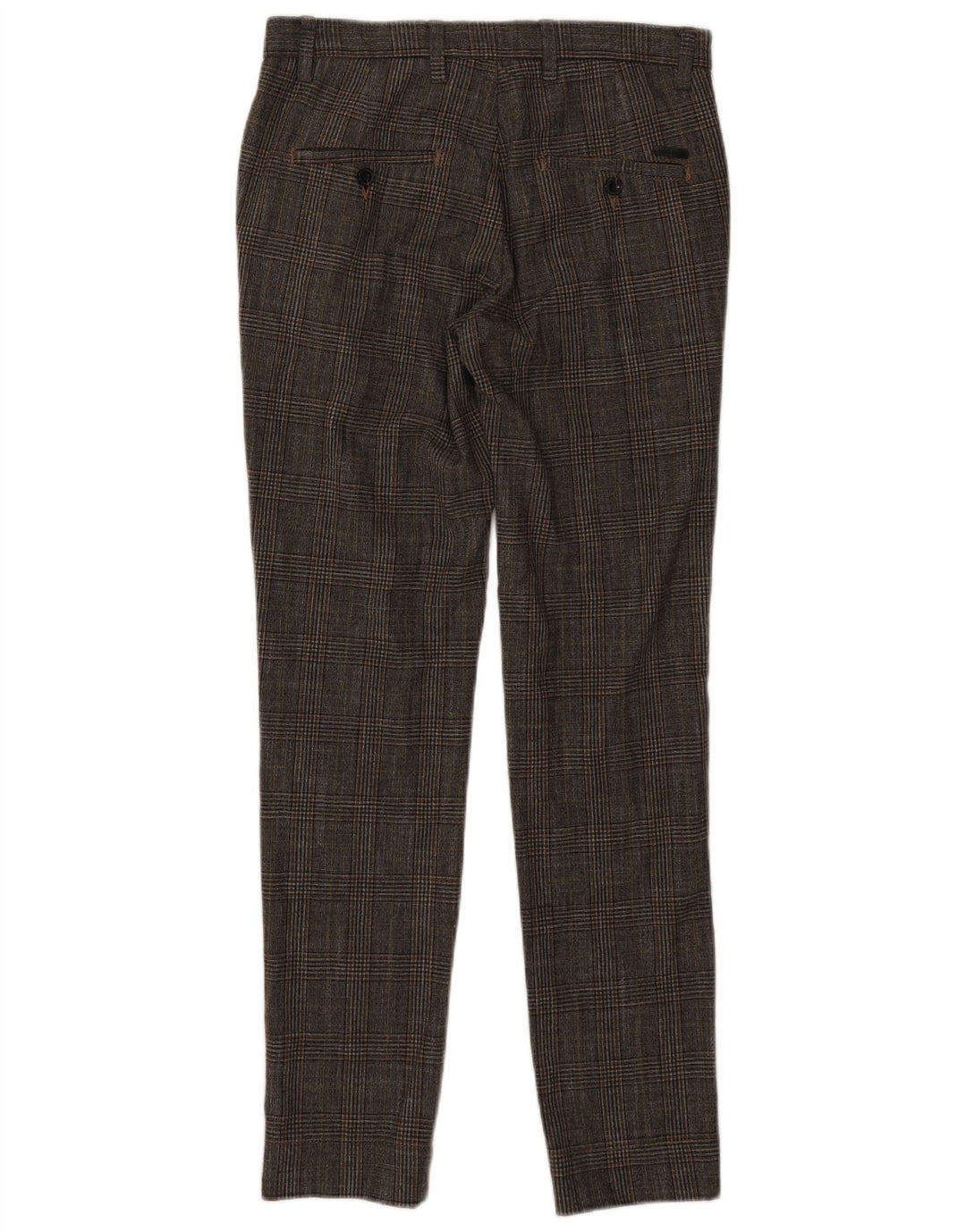 Jack & Jones Herre Slim Suit Bukser W30 L32 Grå ternet polyester