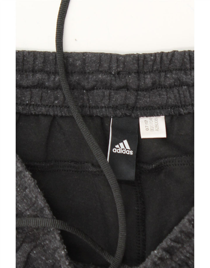 ADIDAS Womens Tracksuit Trousers Joggers UK 12 Medium  Grey Vintage Adidas and Second-Hand Adidas from Messina Hembry 