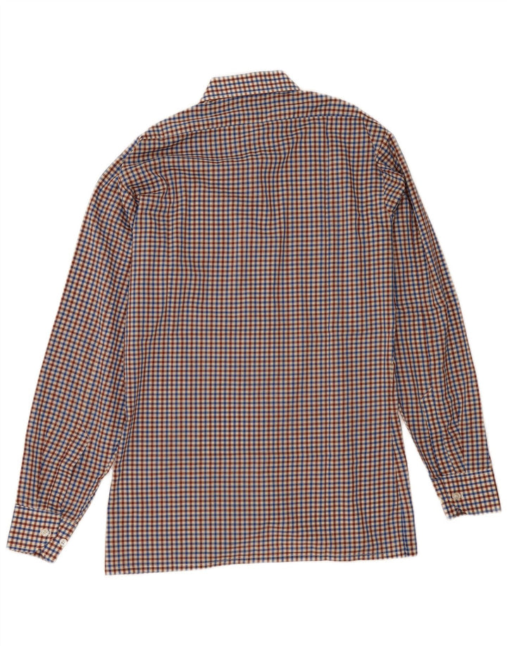 Vintage herreskjorte medium flerfarvet Gingham