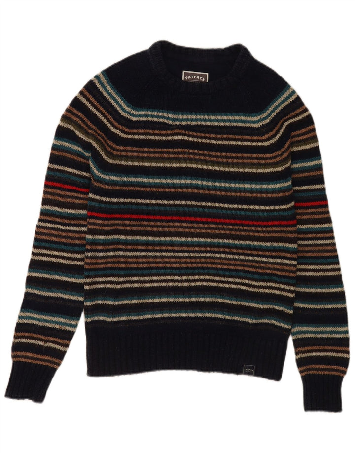 Fat Face Dame Jumper Sweater UK 4 XS Flerfarvet Klassisk