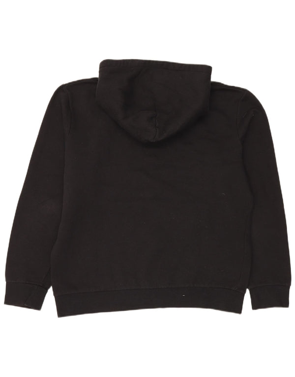 JACK & JONES Grafisk hættetrøje til mænd XL Sort bomuld