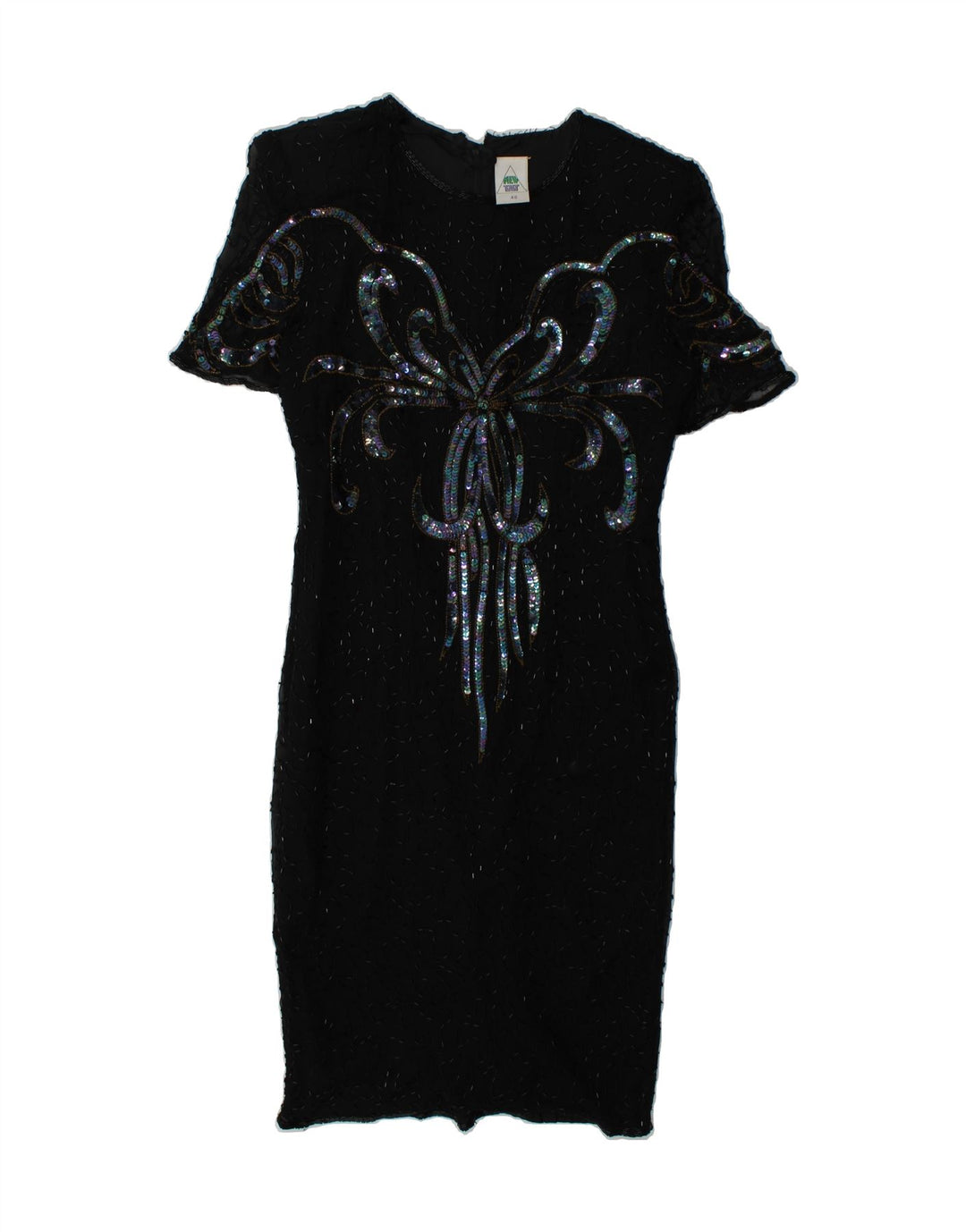 C & A Womens Sheath Dress EU 40 Medium Black Polyester Vintage C & A and Second-Hand C & A from Messina Hembry 