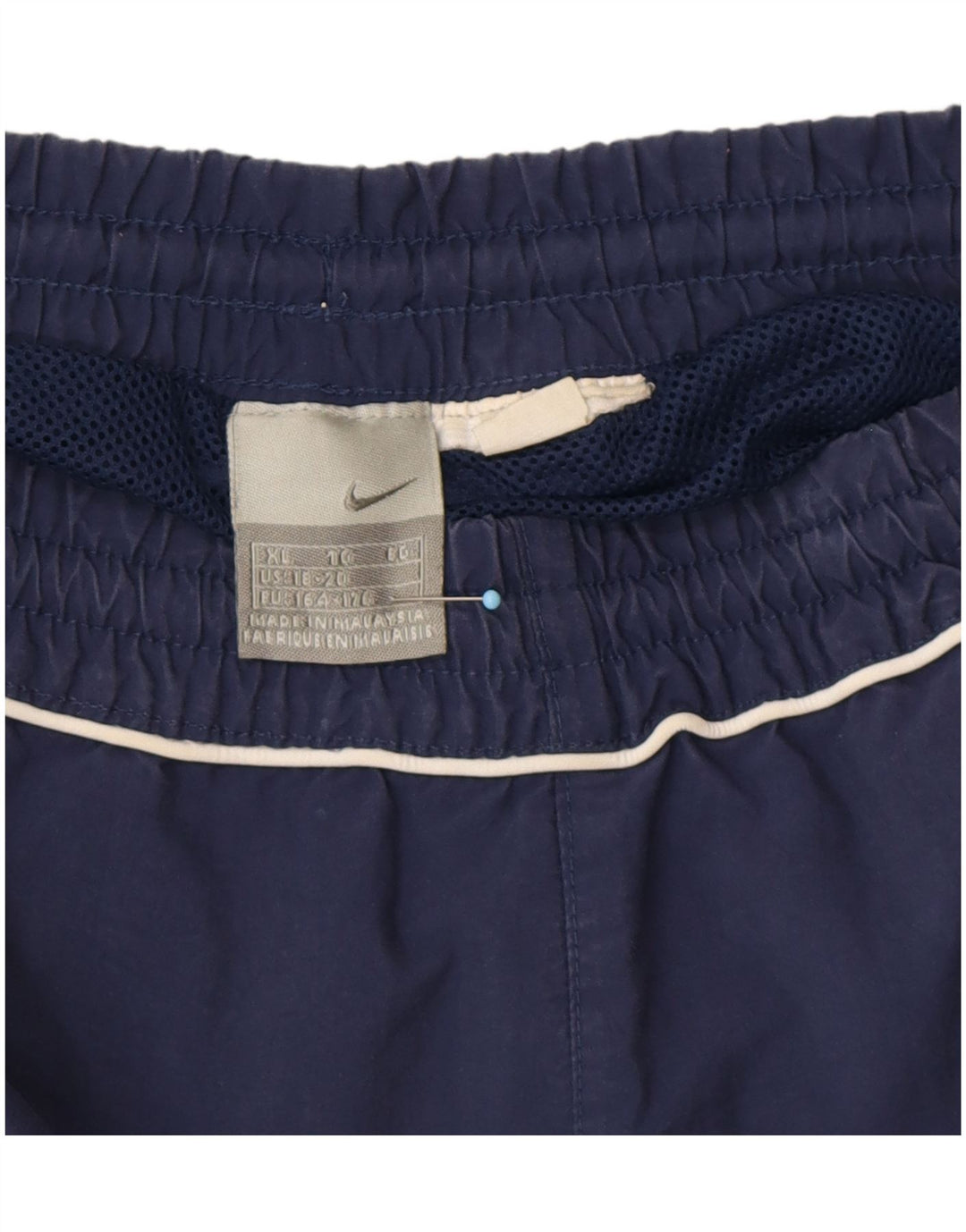 NIKE grafiske sportsshorts til drenge 13-14 år XL marineblå