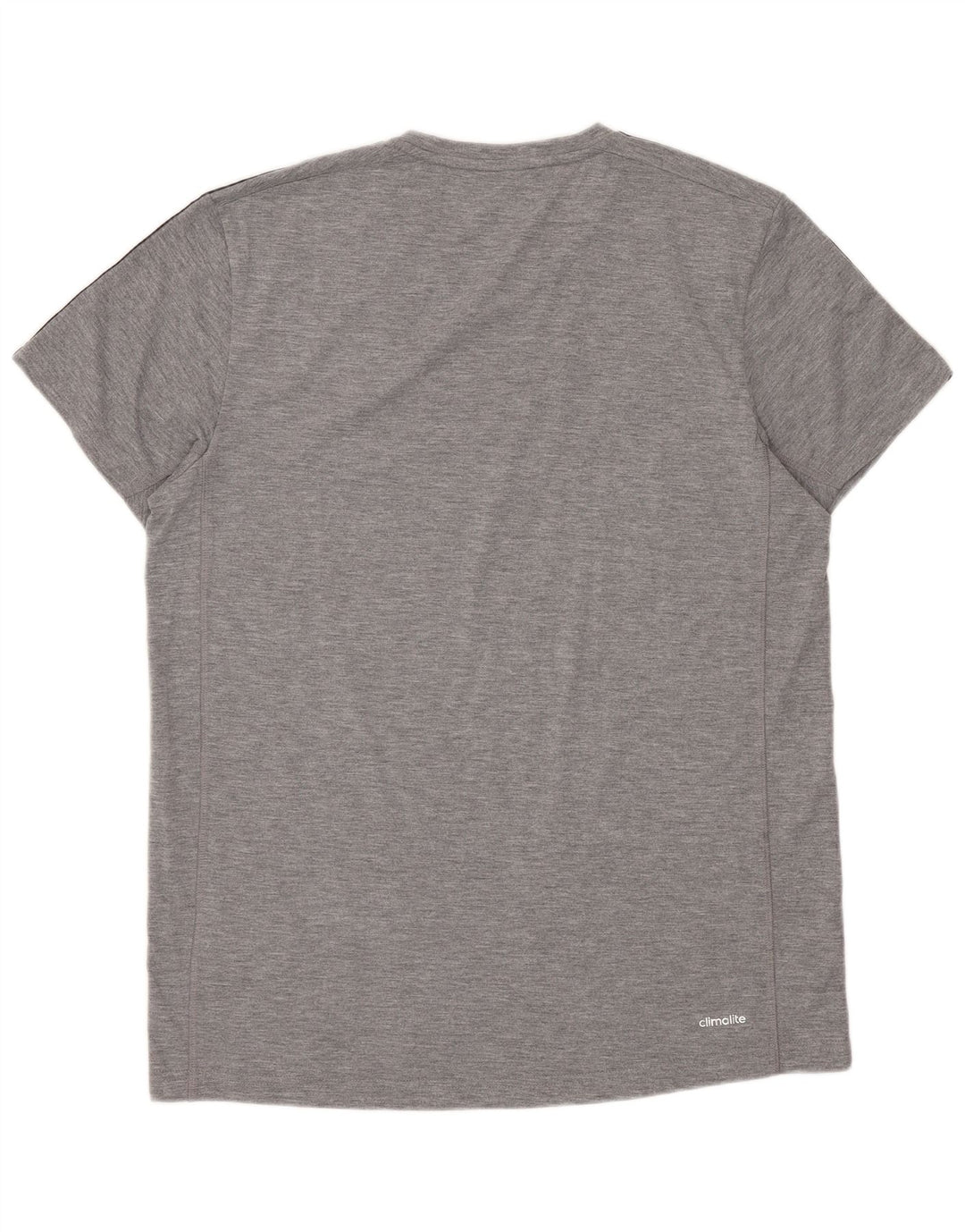 Adidas Herre Climalite T-Shirt Top Stor Grå Bomuld