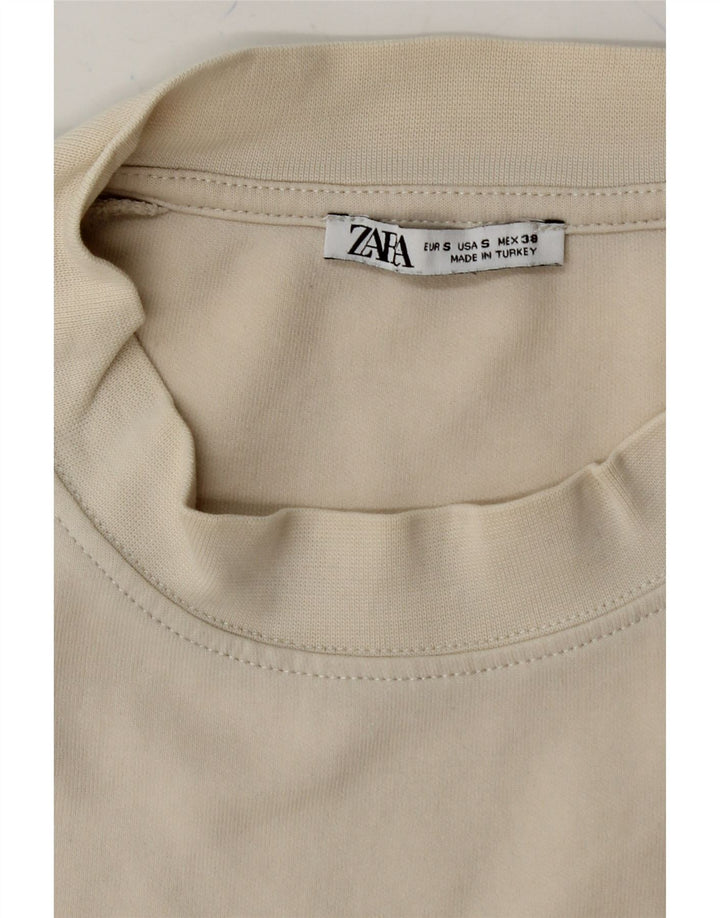 ZARA Mens T-Shirt Top Small Grey Vintage Zara and Second-Hand Zara from Messina Hembry 