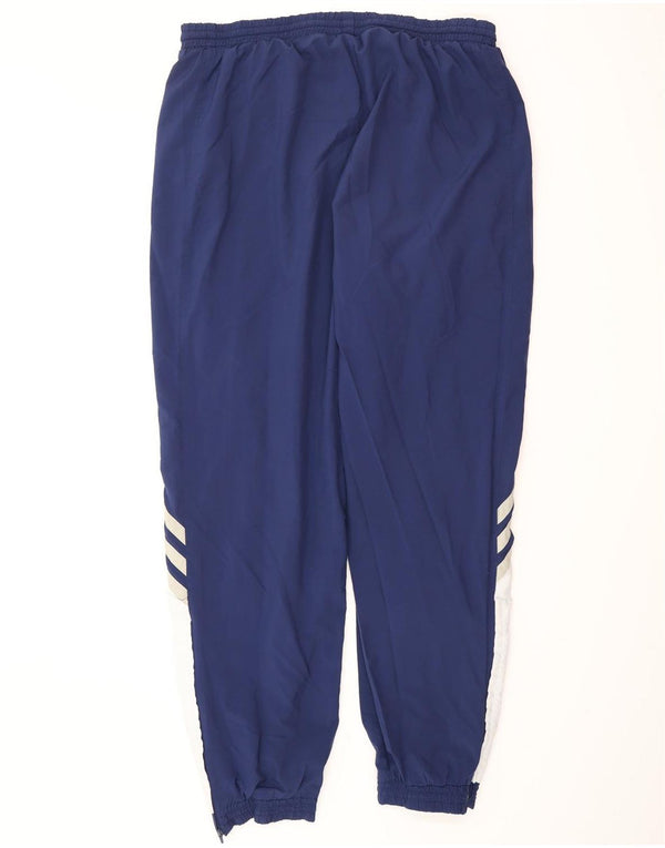 ADIDAS Træningsdragt til mænd Joggers UK 44/46 Large Navy Blue Polyester