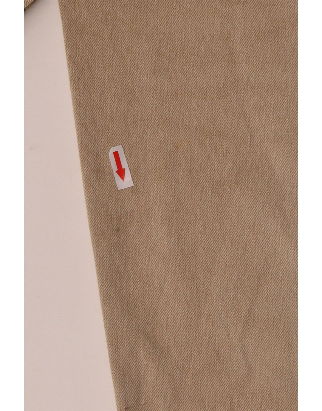 Wrangler Straight Jeans til mænd W42 L30 Beige Bomuld