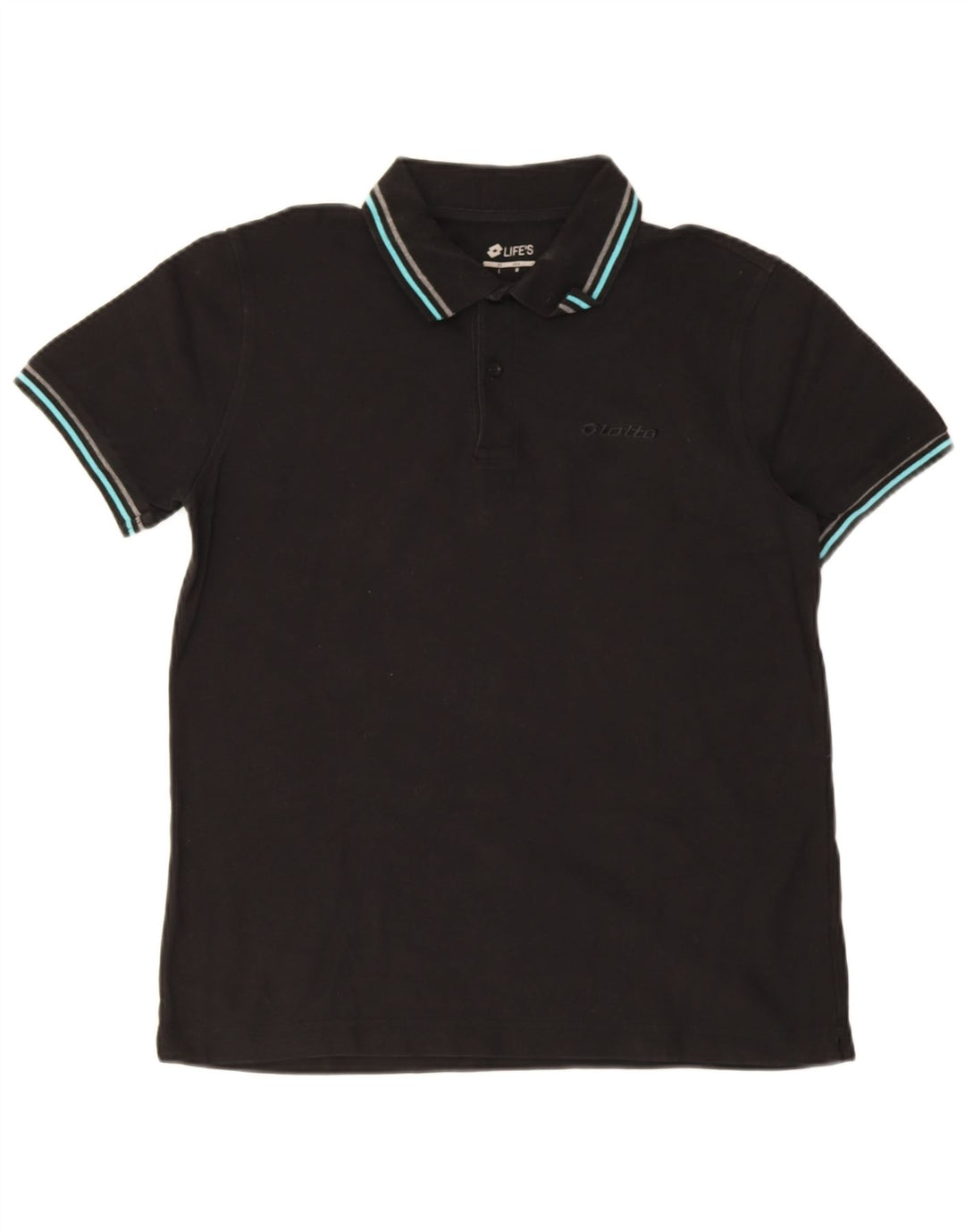 Lotto Herre Life's Polo Shirt Medium Sort