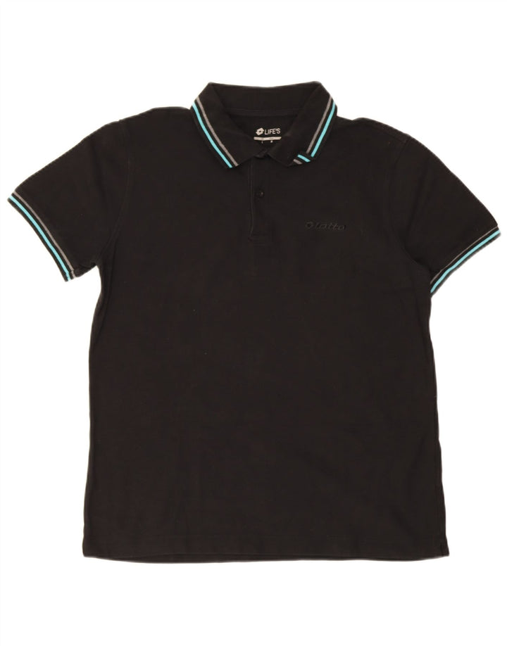 Lotto Herre Life's Polo Shirt Medium Sort