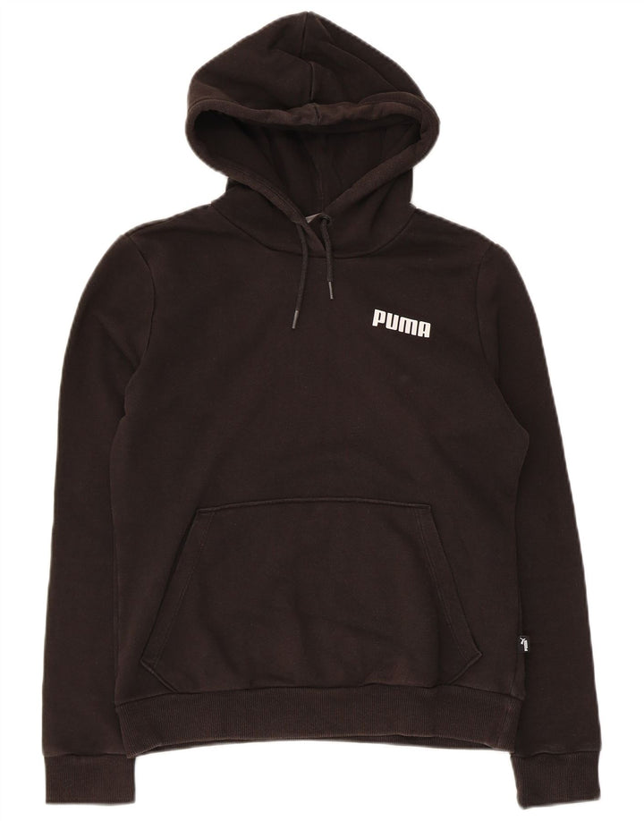 Puma Dame Hættetrøje Jumper UK 12 Medium Sort Bomuld