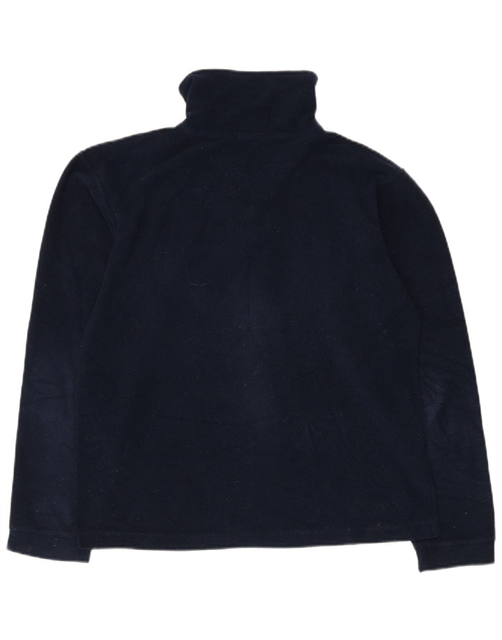 Champion Dame Fleece Jumper med lynlås i UK 14 Medium Navy Blue