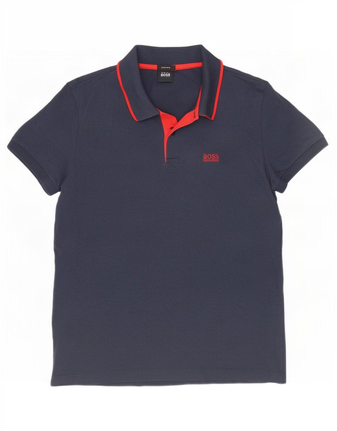 Hugo Boss herre poloshirt lille marineblå bomuld