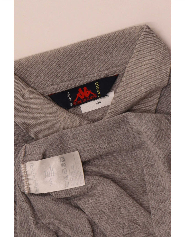 Kappa herre poloshirt mellemgrå bomuld