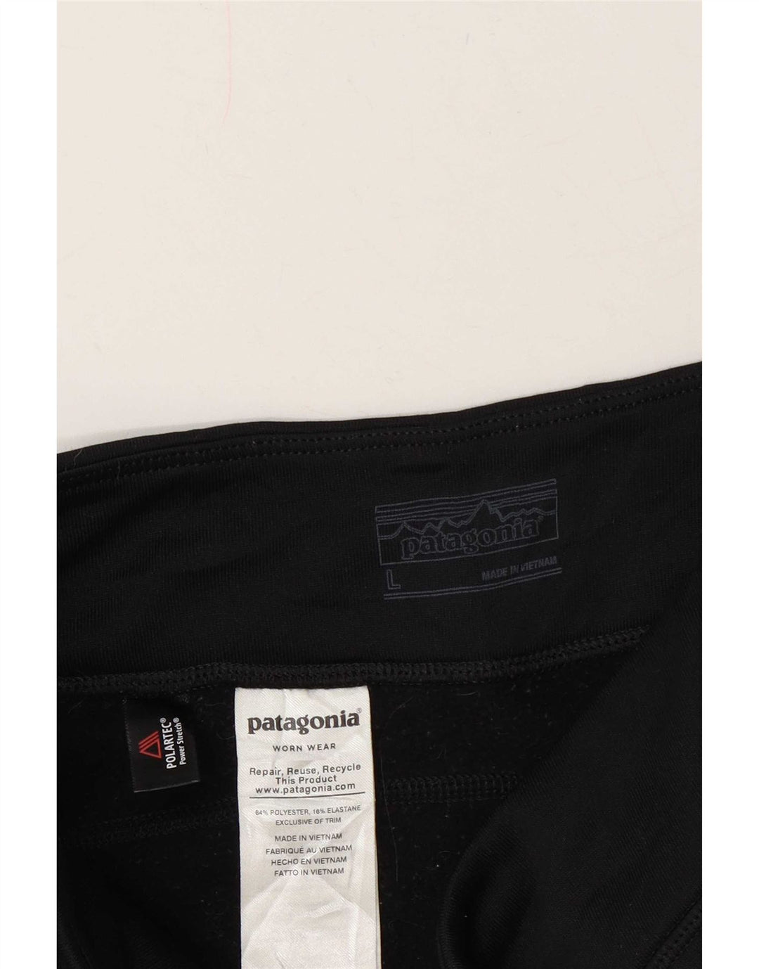 Patagonia Dame Leggings UK 16 Large Sort Polyester