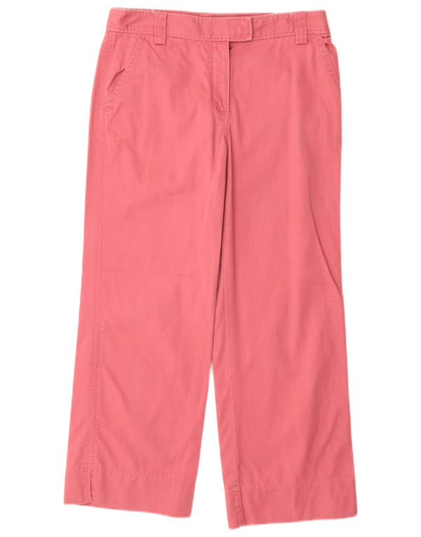 J. CREW Lige Chinobukser til kvinder US 4 Small W28 L26 Pink Bomuld