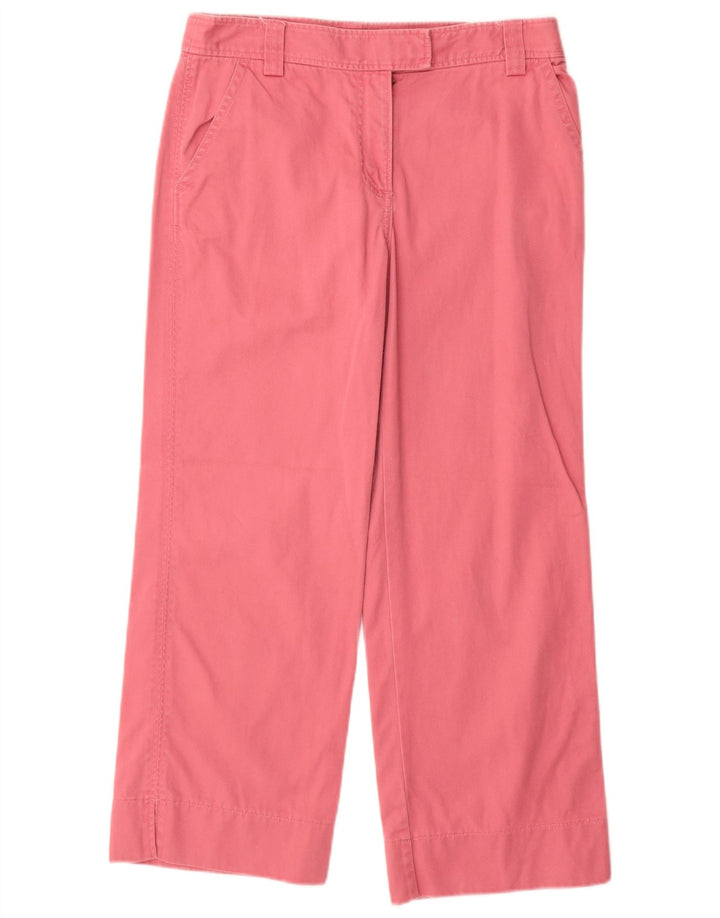 J. CREW Lige Chinobukser til kvinder US 4 Small W28 L26 Pink Bomuld