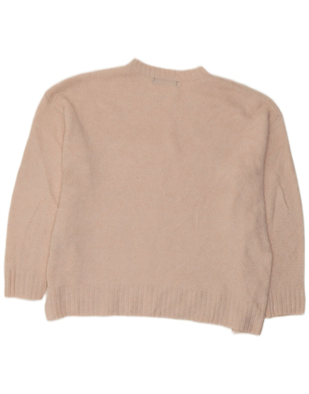 Marks & Spencer Dame Oversized Crew Neck sweater UK 16 Large Pink